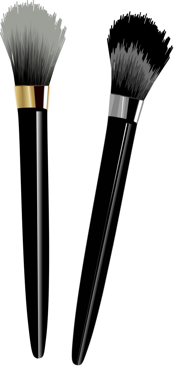 Makeup Brushes Clipart