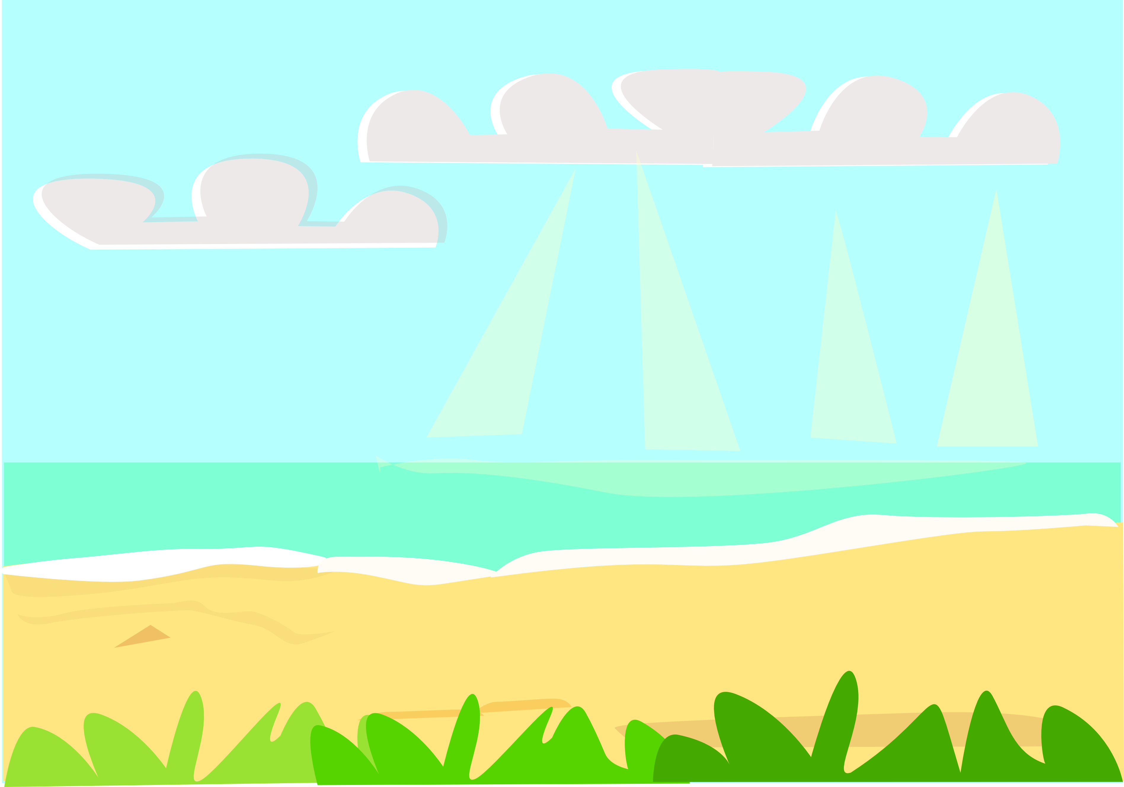 Sand Beach - At the Sea