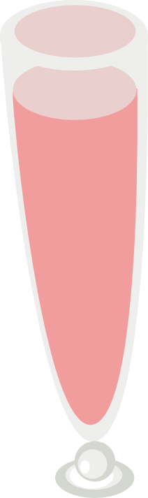 Pink Cocktail - Clipart