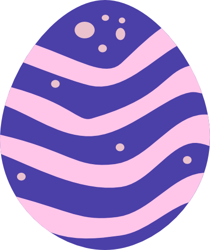 Easter Egg - Vector Design - School Clipart