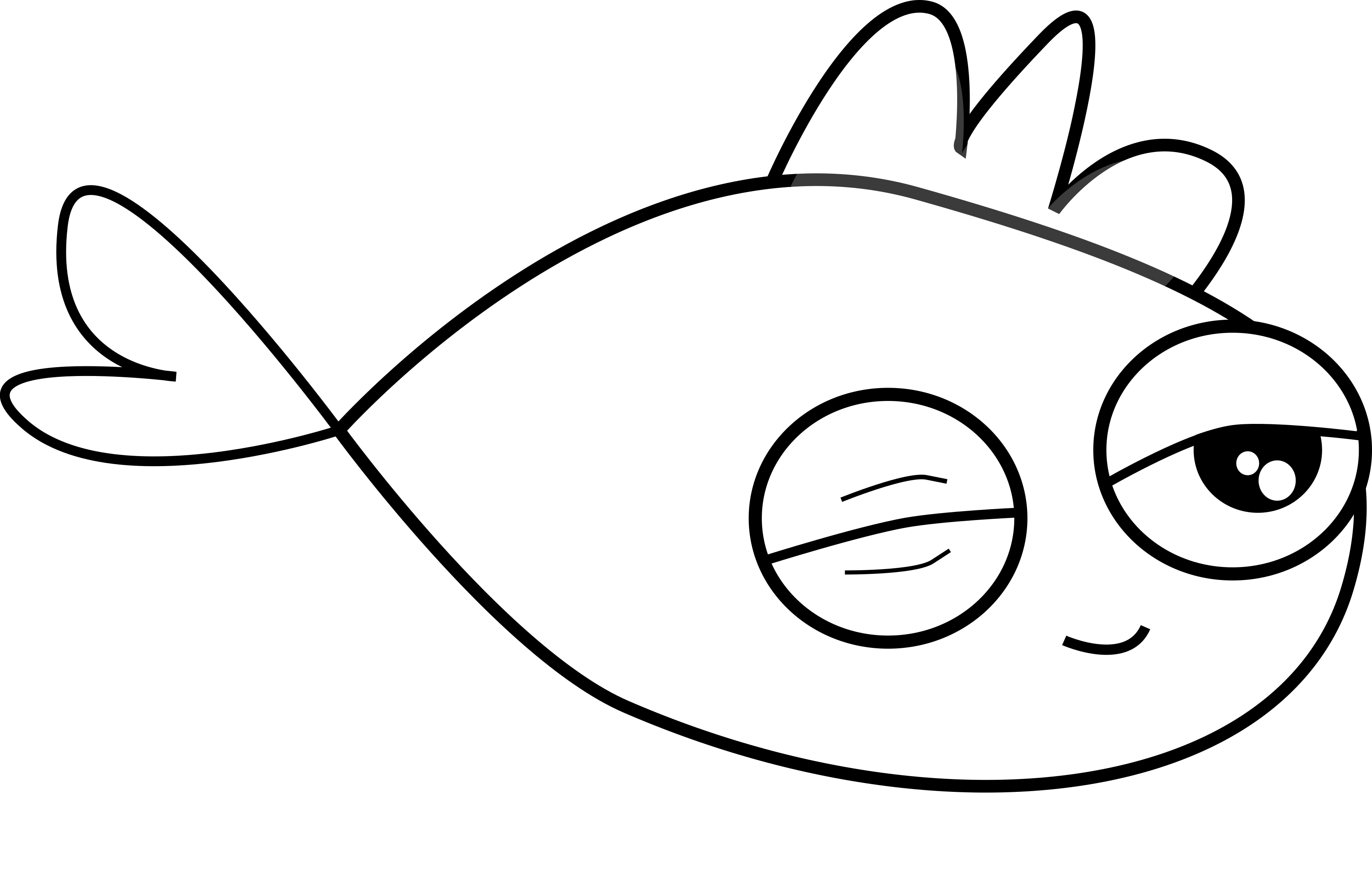 Very Bored - Black and White Cliapart