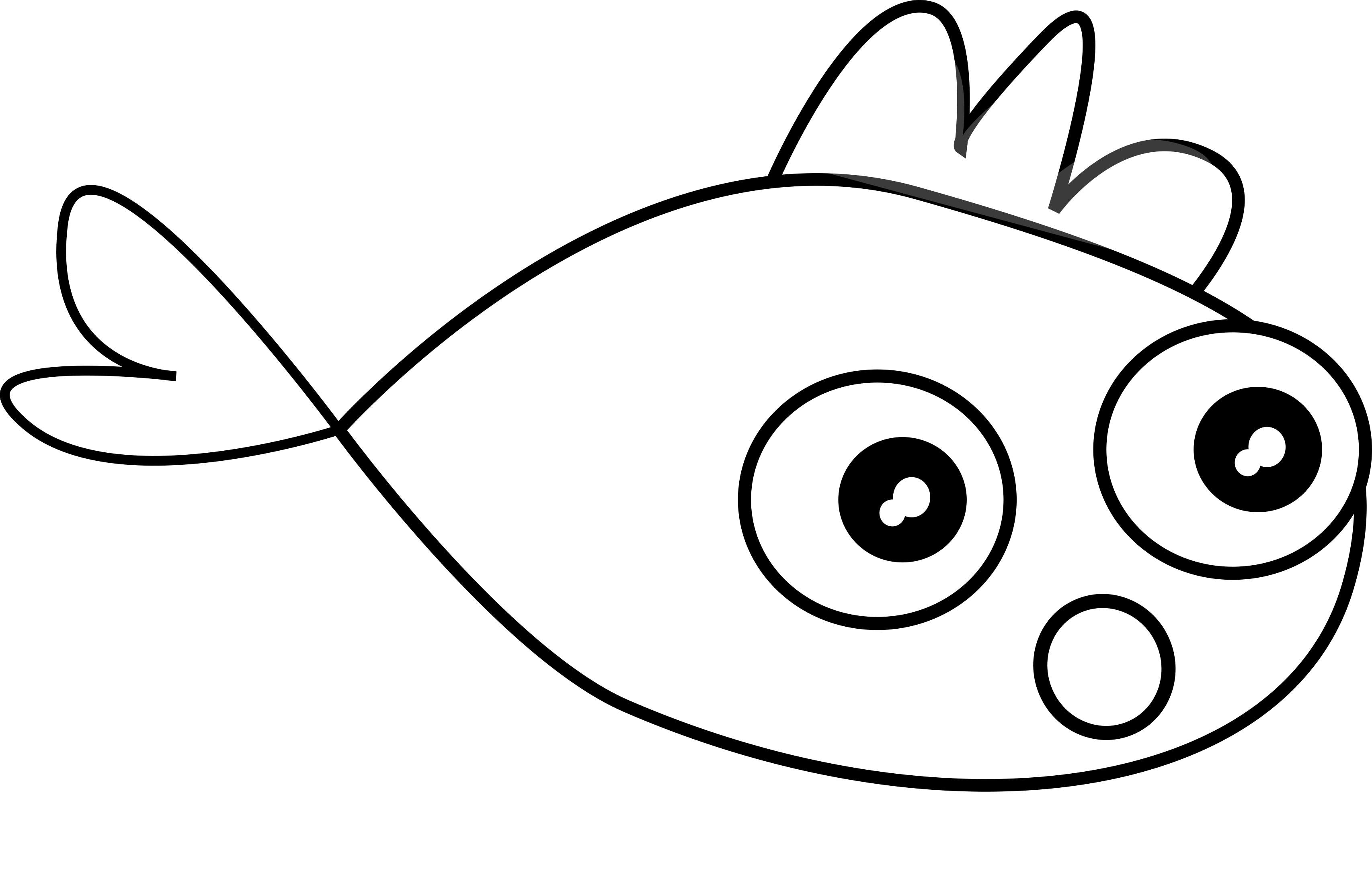 Surprised  - Black and White