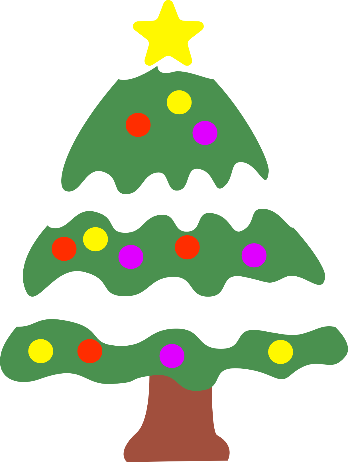 Christmas Tree with Ornaments
