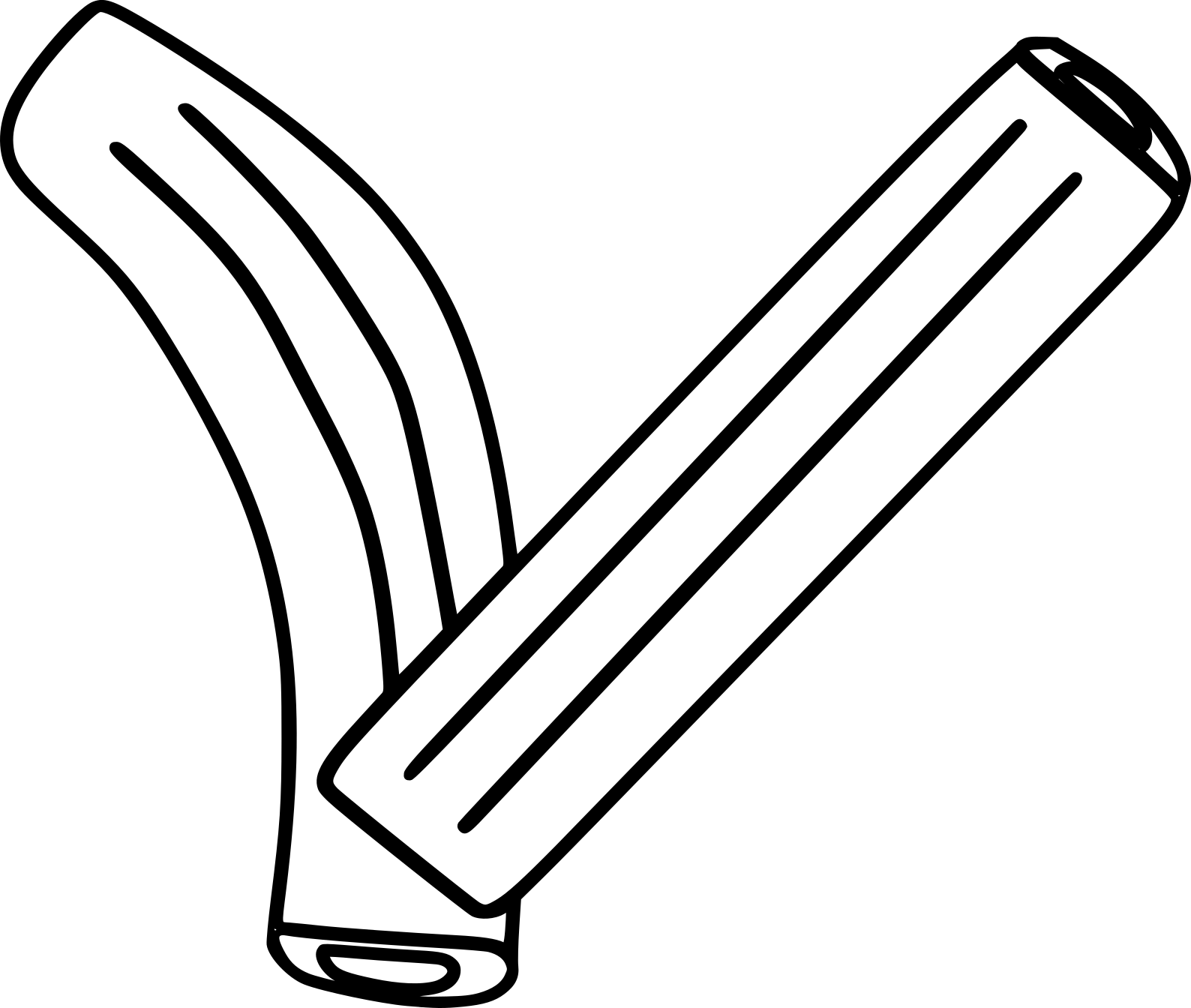 Ribbed Macaroni - B&W