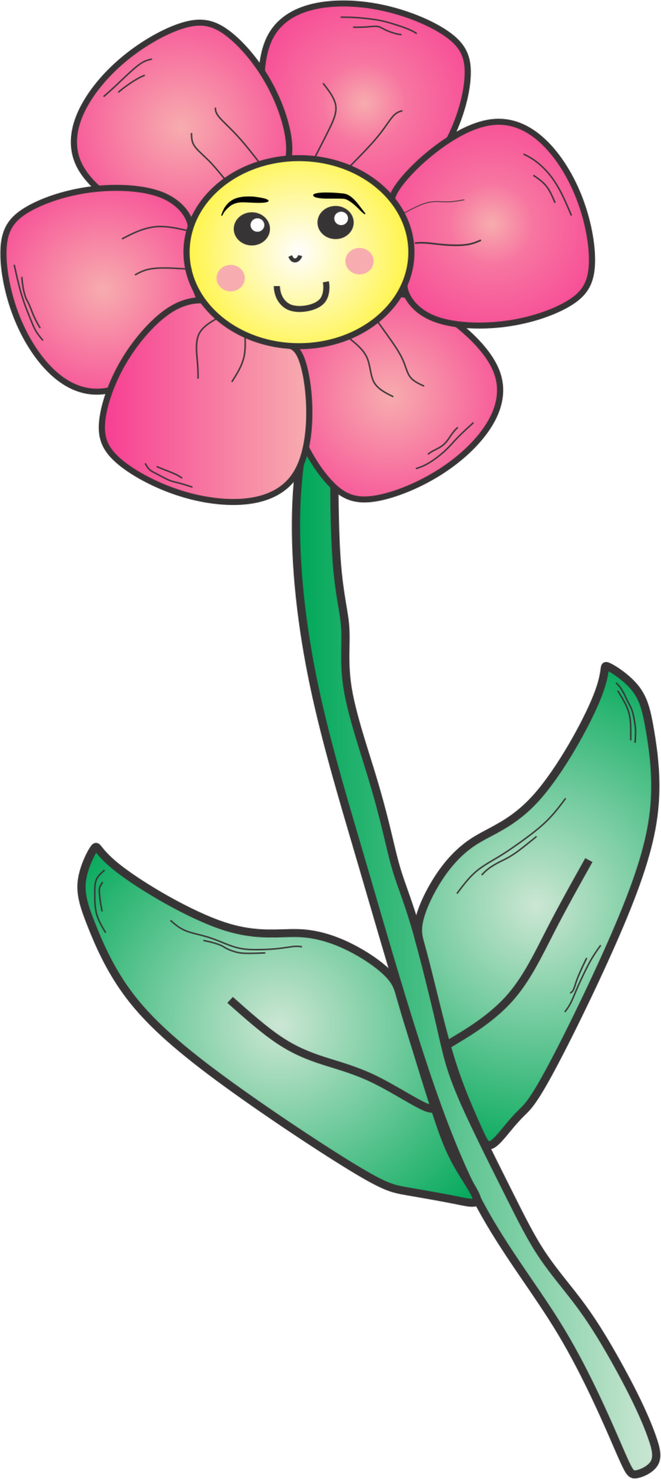 Cartoon Flower