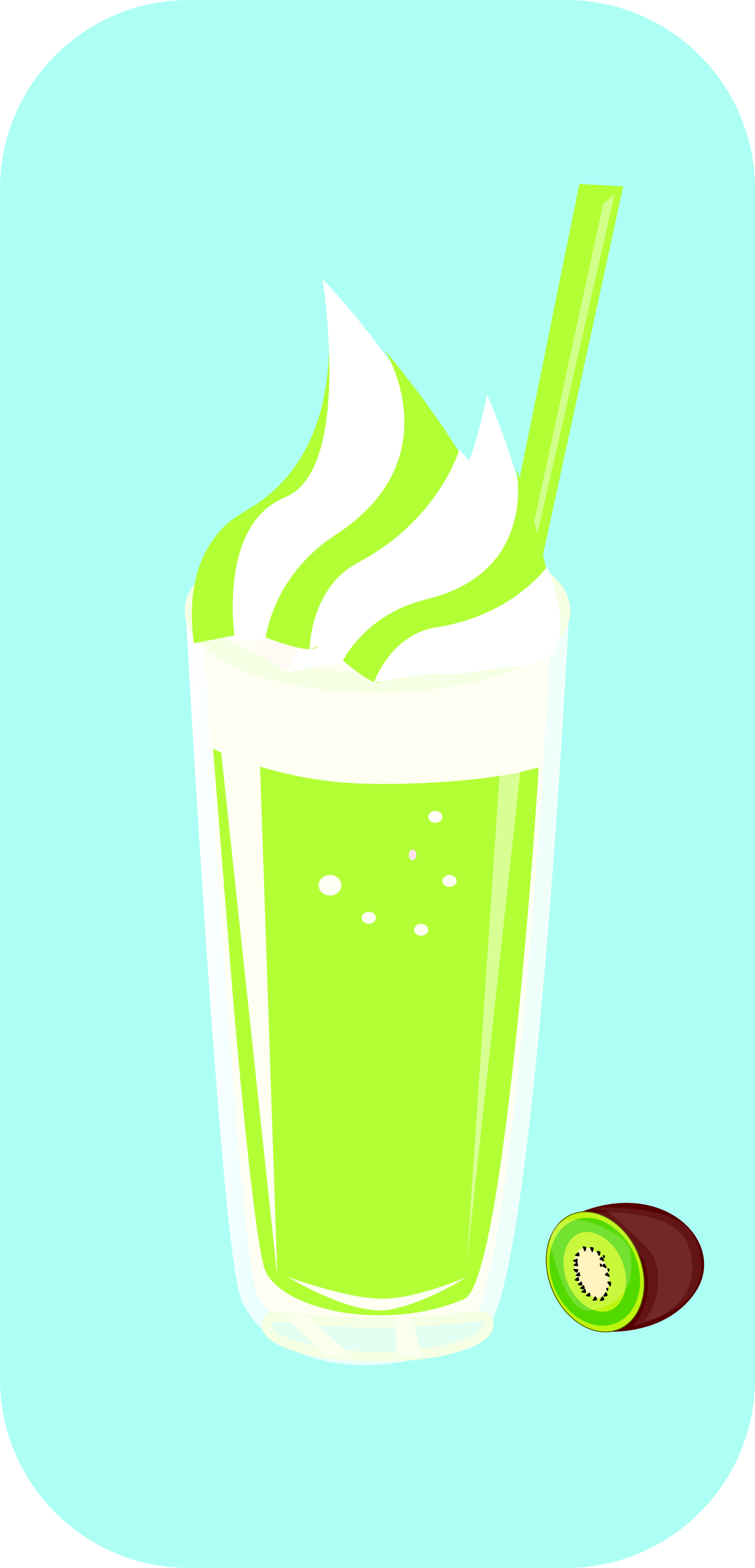 Kiwi Shake Clipart