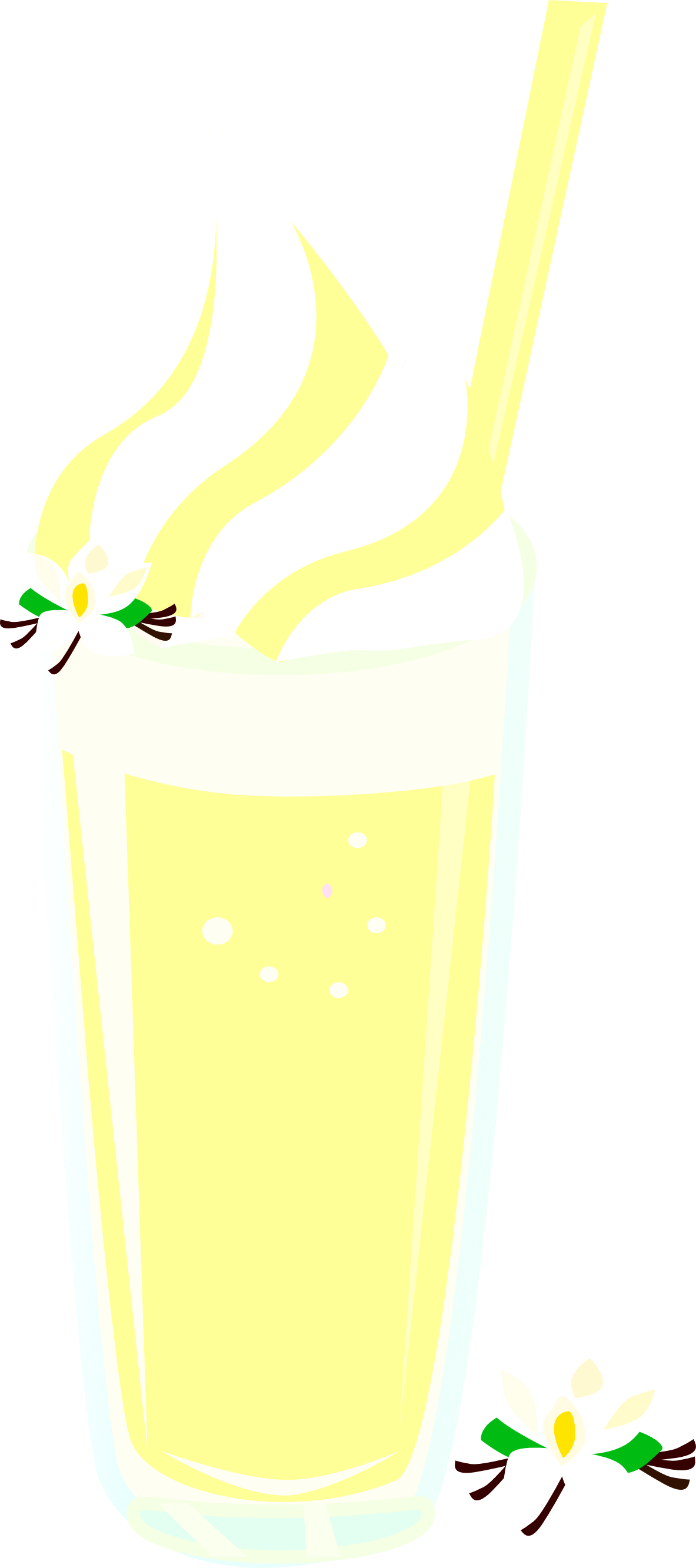 Vanilla Shake without Background