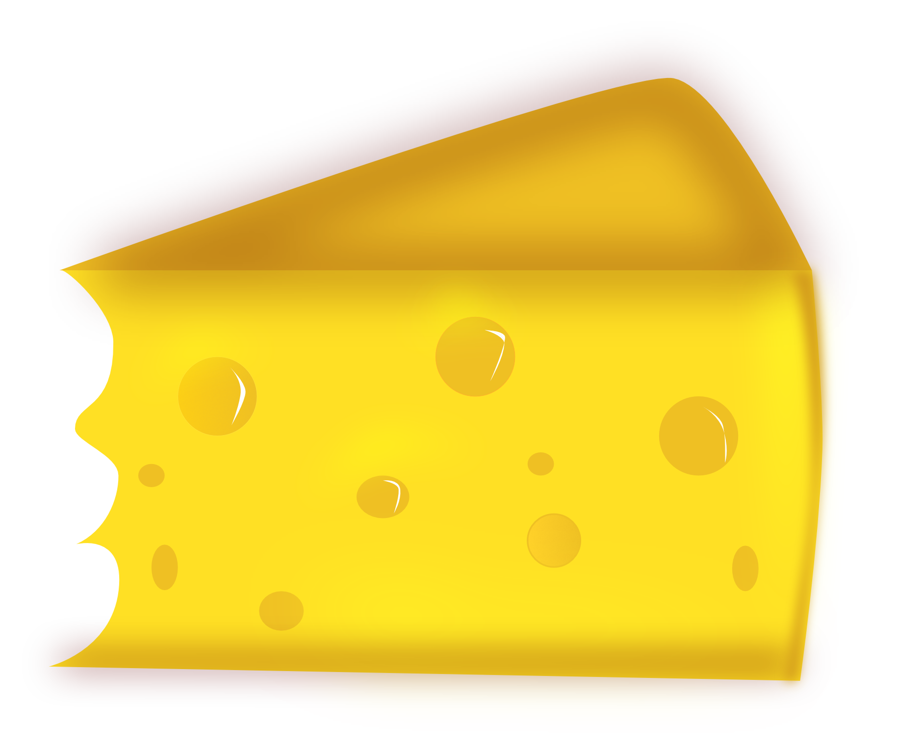 Smoked Cheese Vector Art