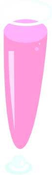 Pink Cocktail in a Tall Glass - Free Clipart
