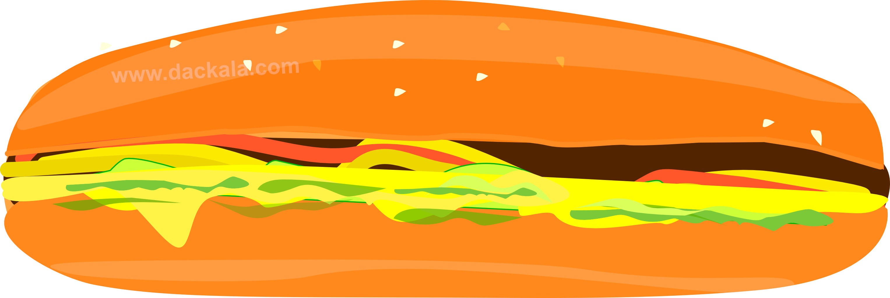 Cheeseburger Vector Art  Illustration
