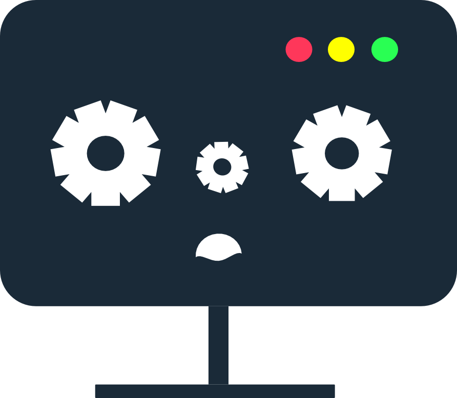 Emotions - Worried Desktop Character