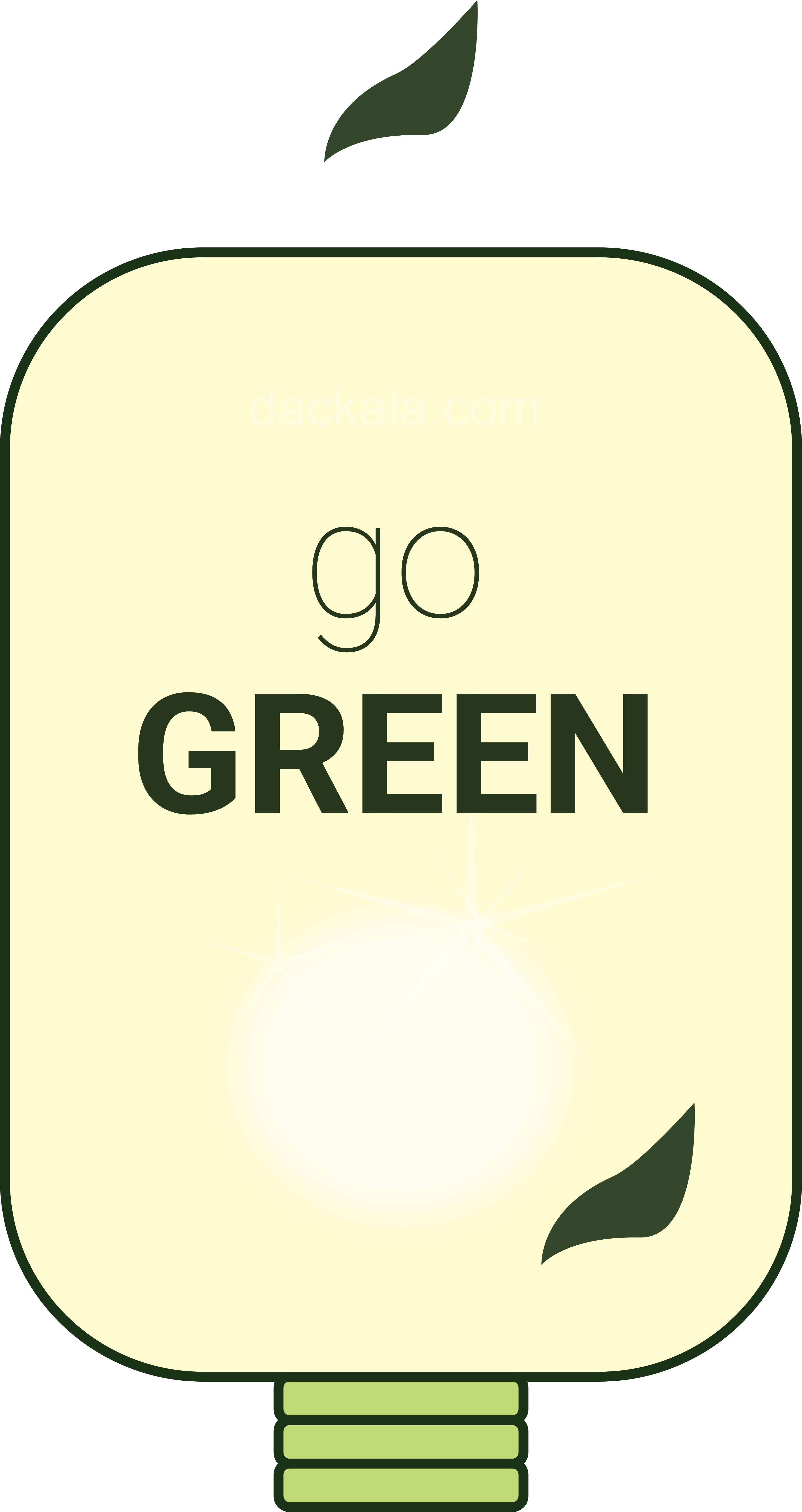 Go Green - Earth Day - Clip Art